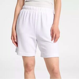 NWT Girls DSG White Basketball Shorts L Athletic Active Mesh Gym Training
